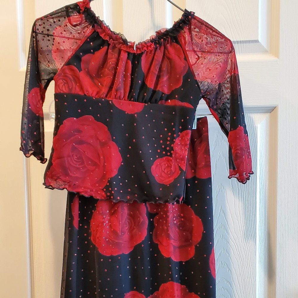 Amy Byer Girls shirt/skirt combo sz 7